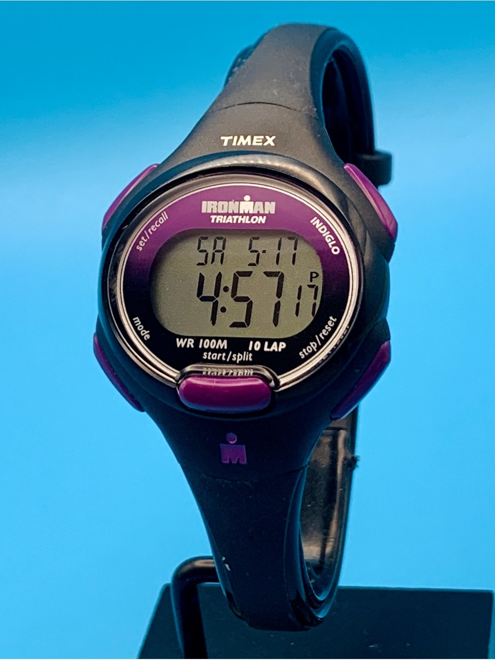 TIMEX IRONMAN TRIATHLON ESSENTIAL T5K523 Women’s 2023 Dig Watch Working New Batt